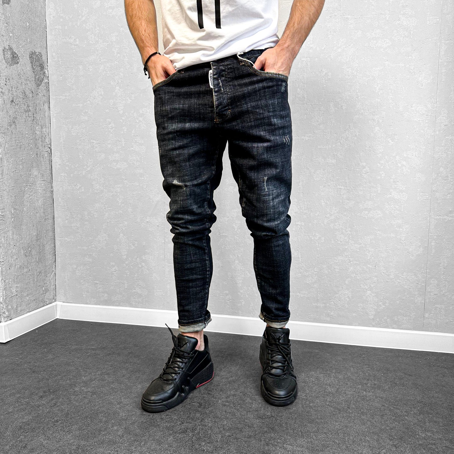 Мъжки изчистени дънки "Victorr"