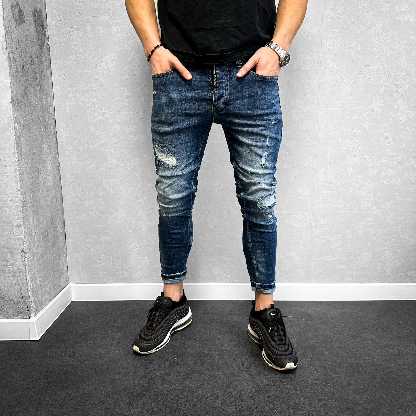 Мъжки Slim fit дънки "Bartolomeu"