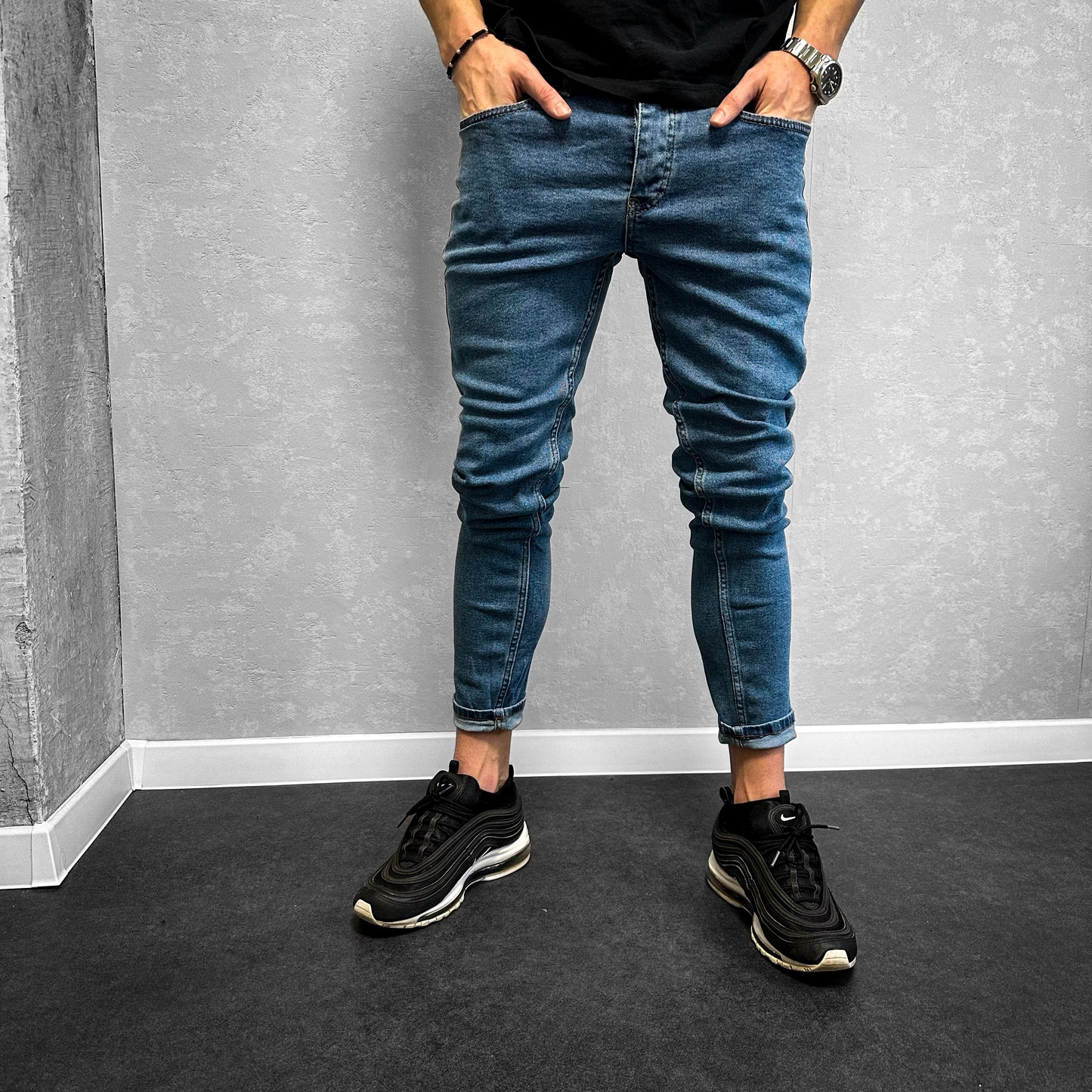 Мъжки Slim fit дънки "Jacarta"