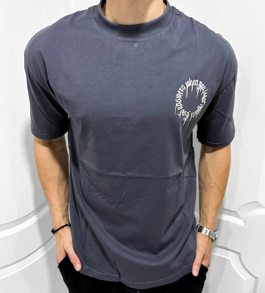 Мъжка OVERSIZE тениска "Critic"