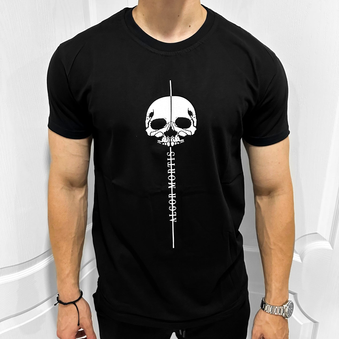 Мъжка SLIM FIT тениска "Mortis"