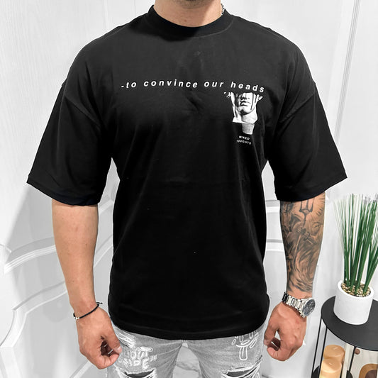 Мъжка OVERSIZE тениска "GODLIKE"