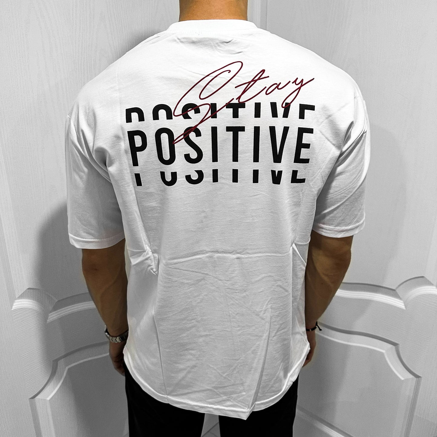 Мъжка OVERSIZE тениска "Positive"