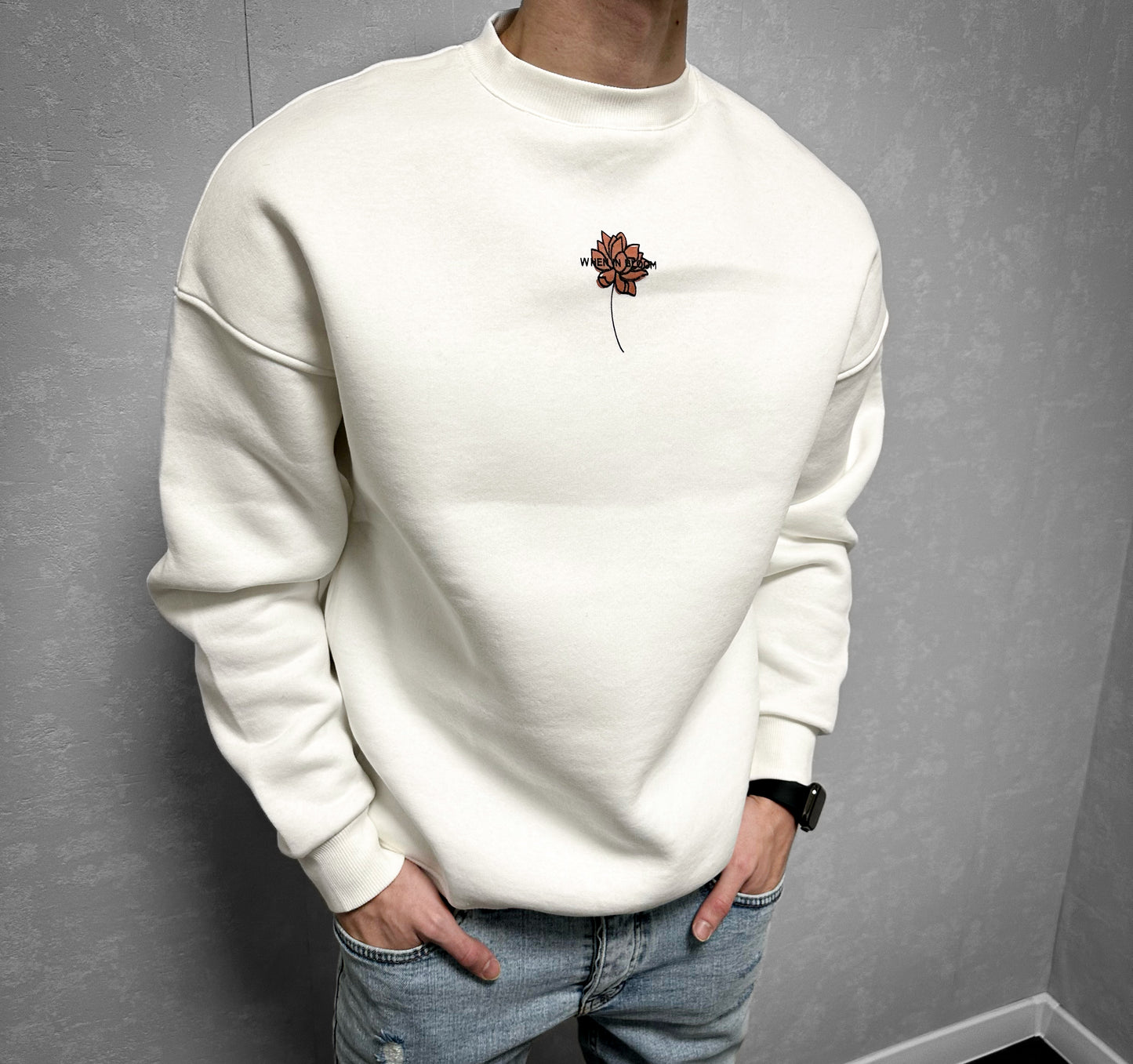 Мъжка OVERSIZE блуза "Rose"