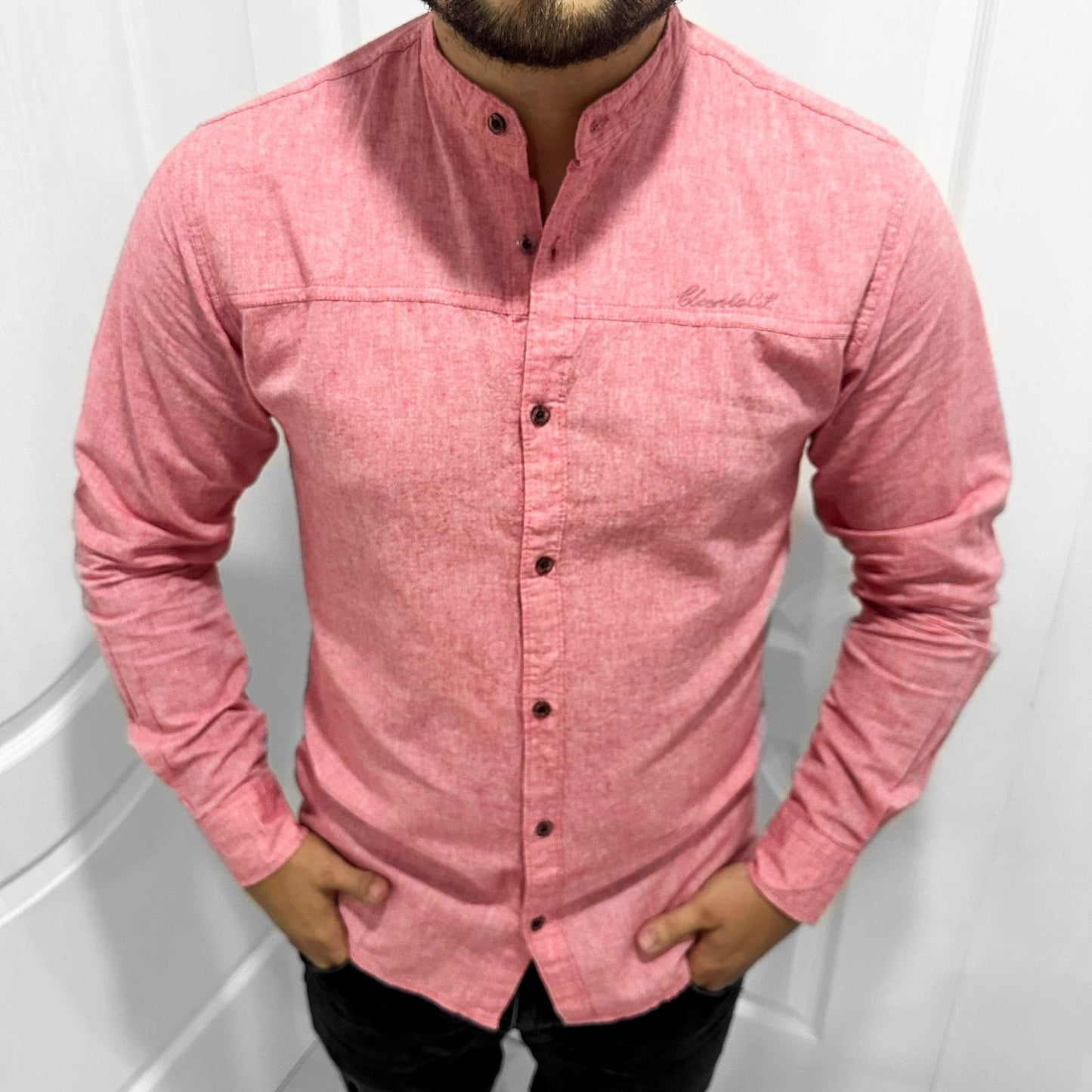 Мъжка лятна Slim Fit риза