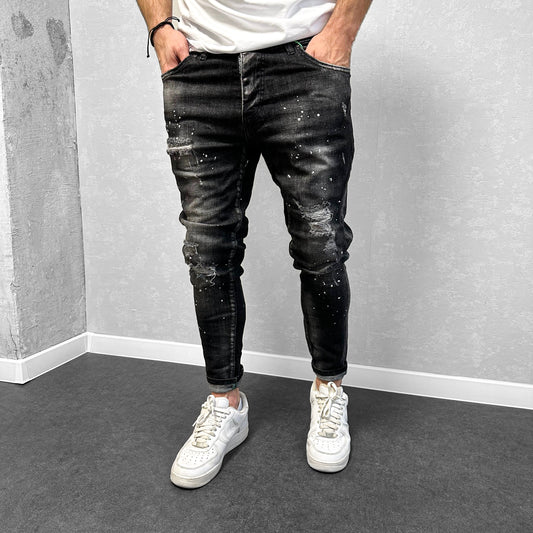 Мъжки дънки с пръски "Aveiro"