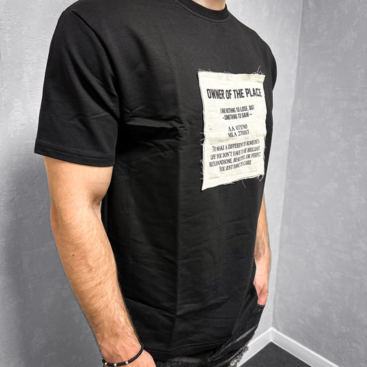 Мъжка тениска лек oversize "Owner"