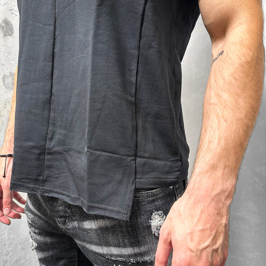 Мъжка тениска лек oversize "GNGSTR"