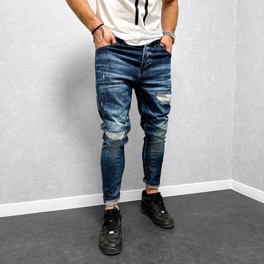 Мъжки накъсани дънки "Mateu"