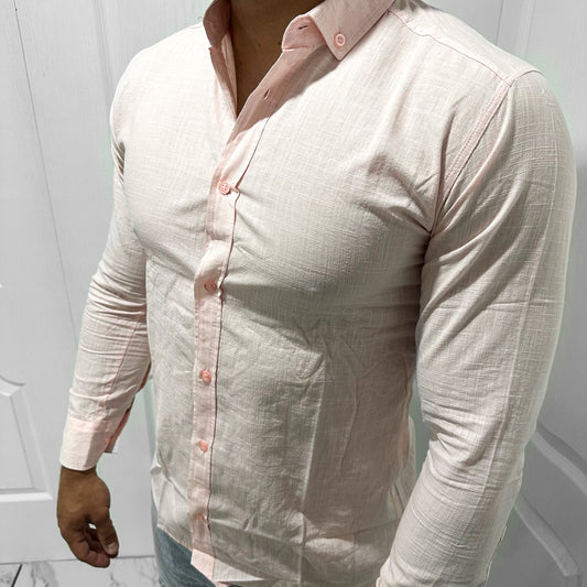 Мъжка лятна Slim Fit риза