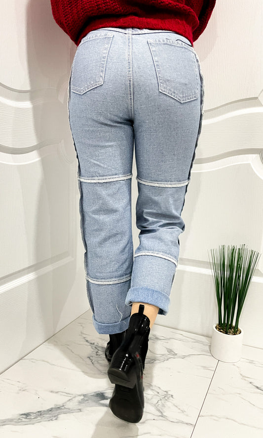 Дамски дънки Reverse effect