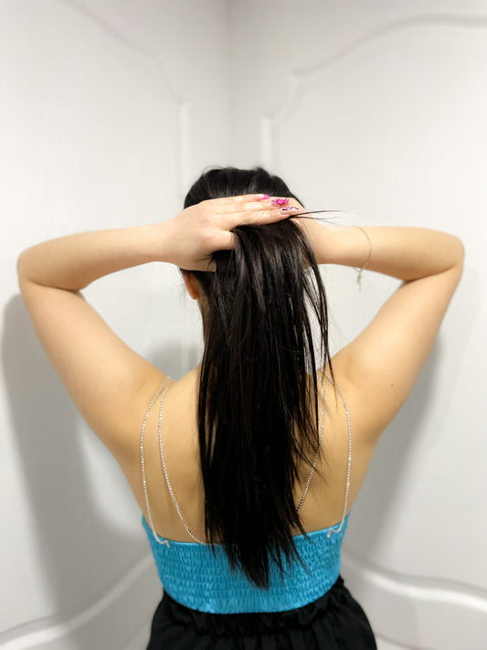 Топ с камъчета