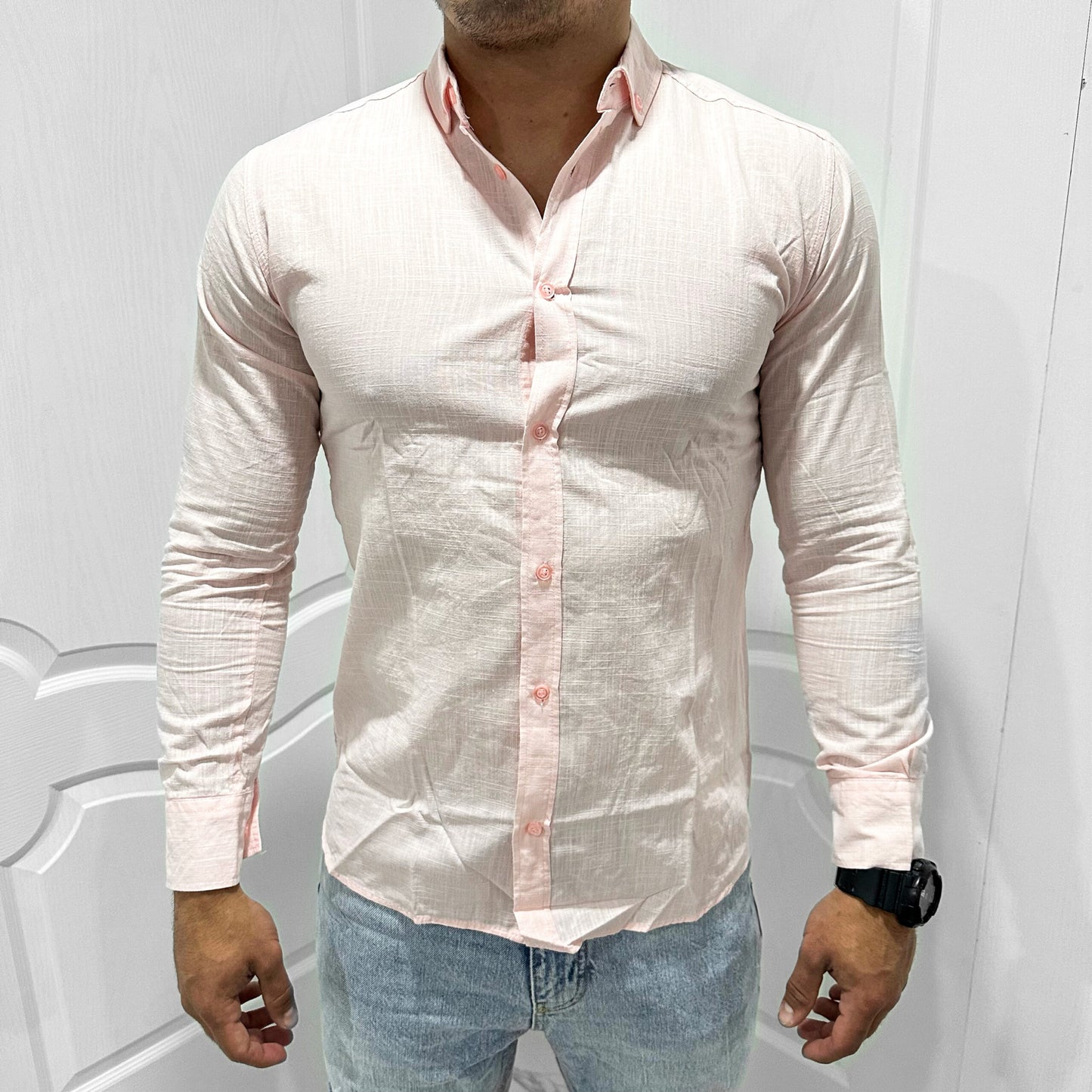 Мъжка лятна Slim Fit риза