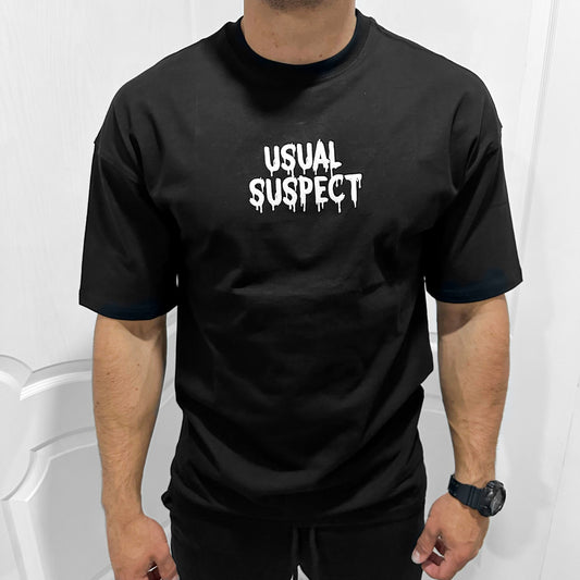 Мъжка OVERSIZE тениска “Usual Suspect”