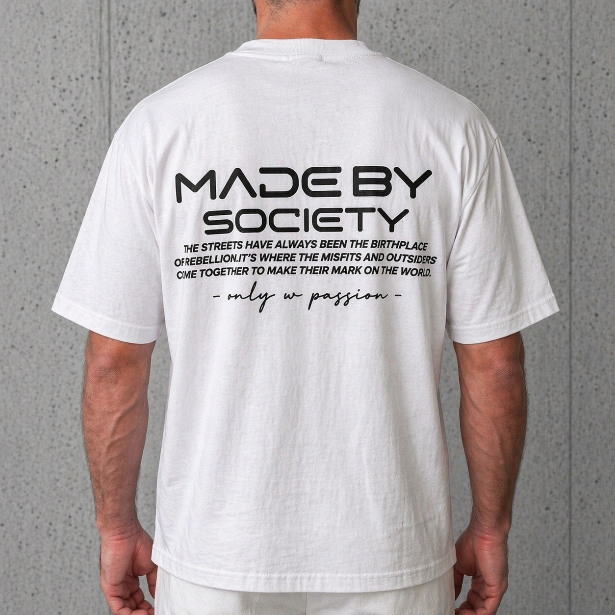 Мъжка OVERSIZE тениска "MBSW"
