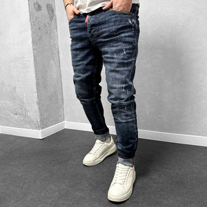 Мъжки леко накъсани дънки "Beriano"