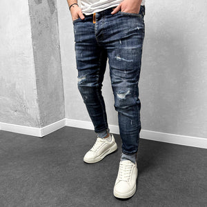 Мъжки накъсани дънки "Horayas"