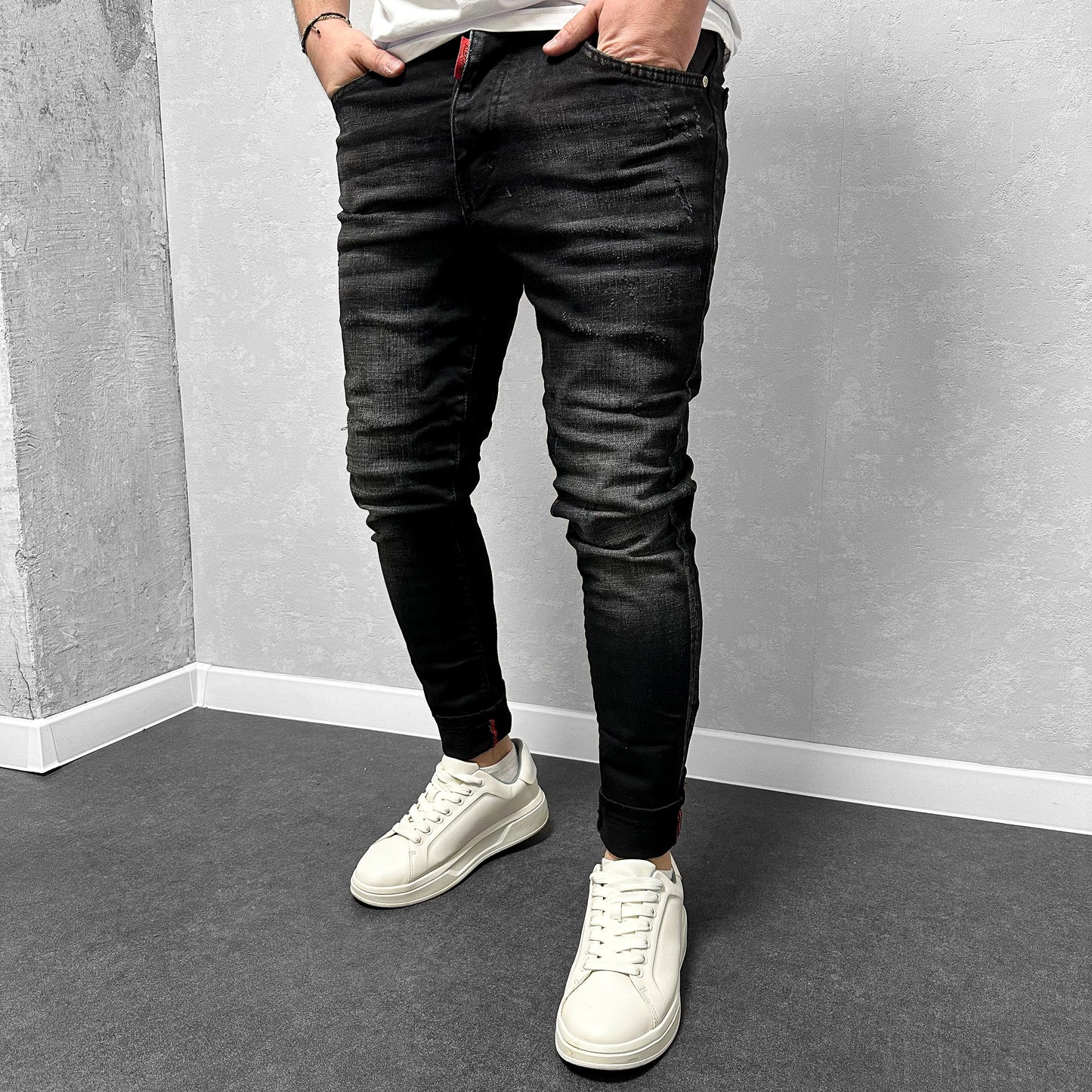 Мъжки изчистени дънки "Premium2"