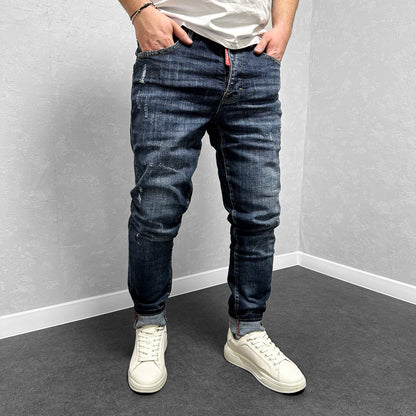 Мъжки леко накъсани дънки "Beriano"