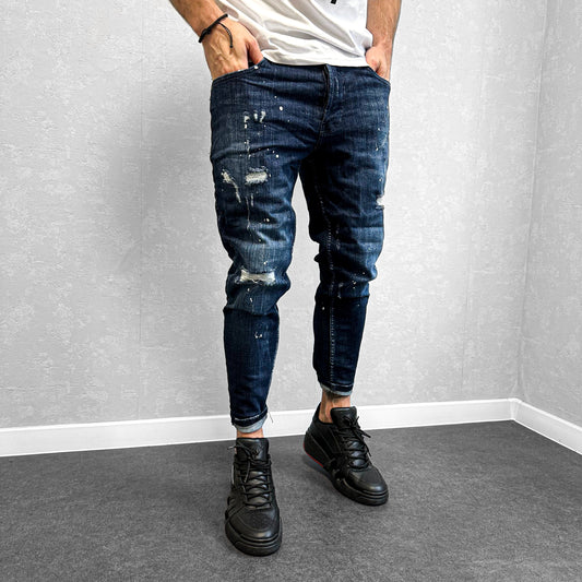 Мъжки напръскани дънки "Fein"