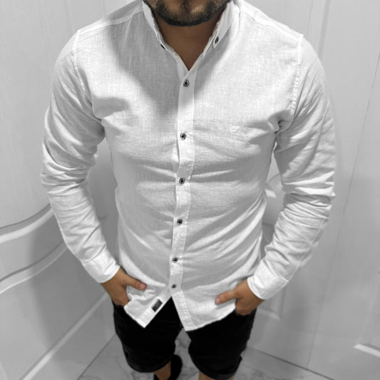 Мъжка лятна Slim Fit риза