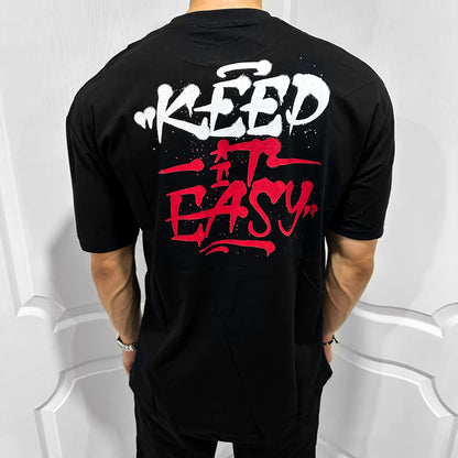 Мъжка OVERSIZE тениска "Keep it Easy"