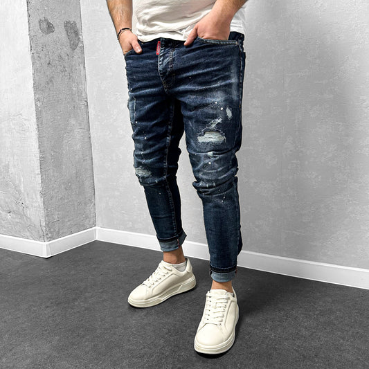 Мъжки накъсани дънки "Truello"