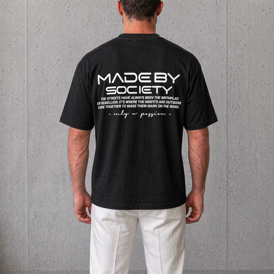 Мъжка OVERSIZE тениска "Society"