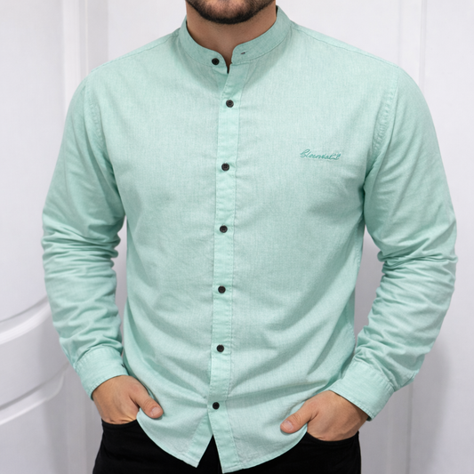 Мъжка лятна Slim Fit риза