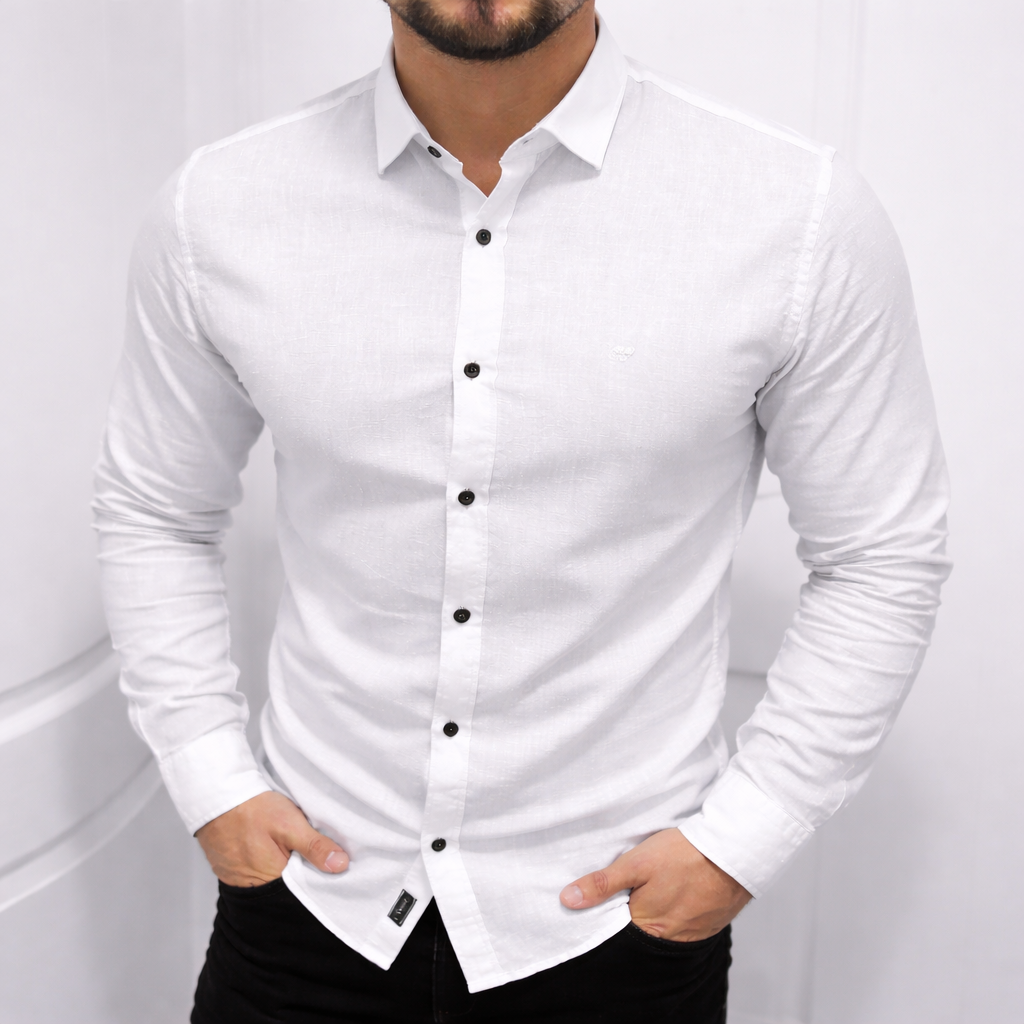 Мъжка лятна Slim Fit риза