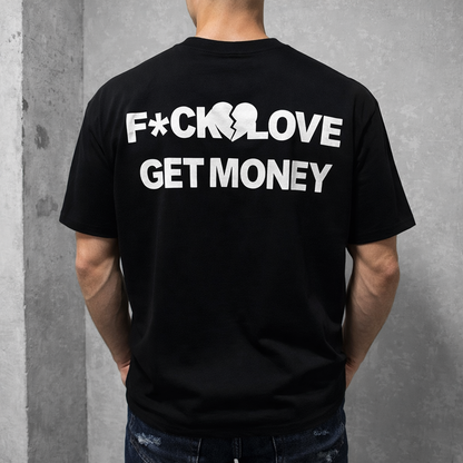 Мъжка OVERSIZE тениска "GET MONEY"