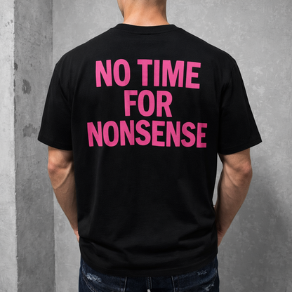 Мъжка OVERSIZE тениска "No Time"