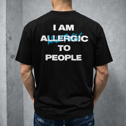 Мъжка OVERSIZE тениска "Allergic"