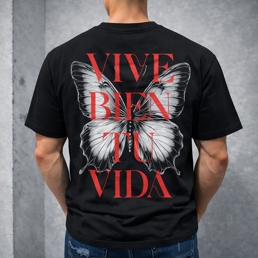 Мъжка OVERSIZE тениска "Butterfly"