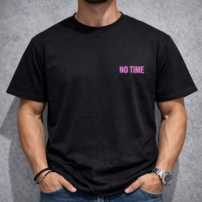 Мъжка OVERSIZE тениска "No Time"