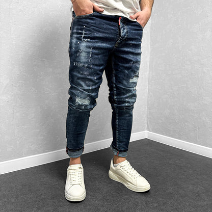 Мъжки накъсани дънки "Truello"