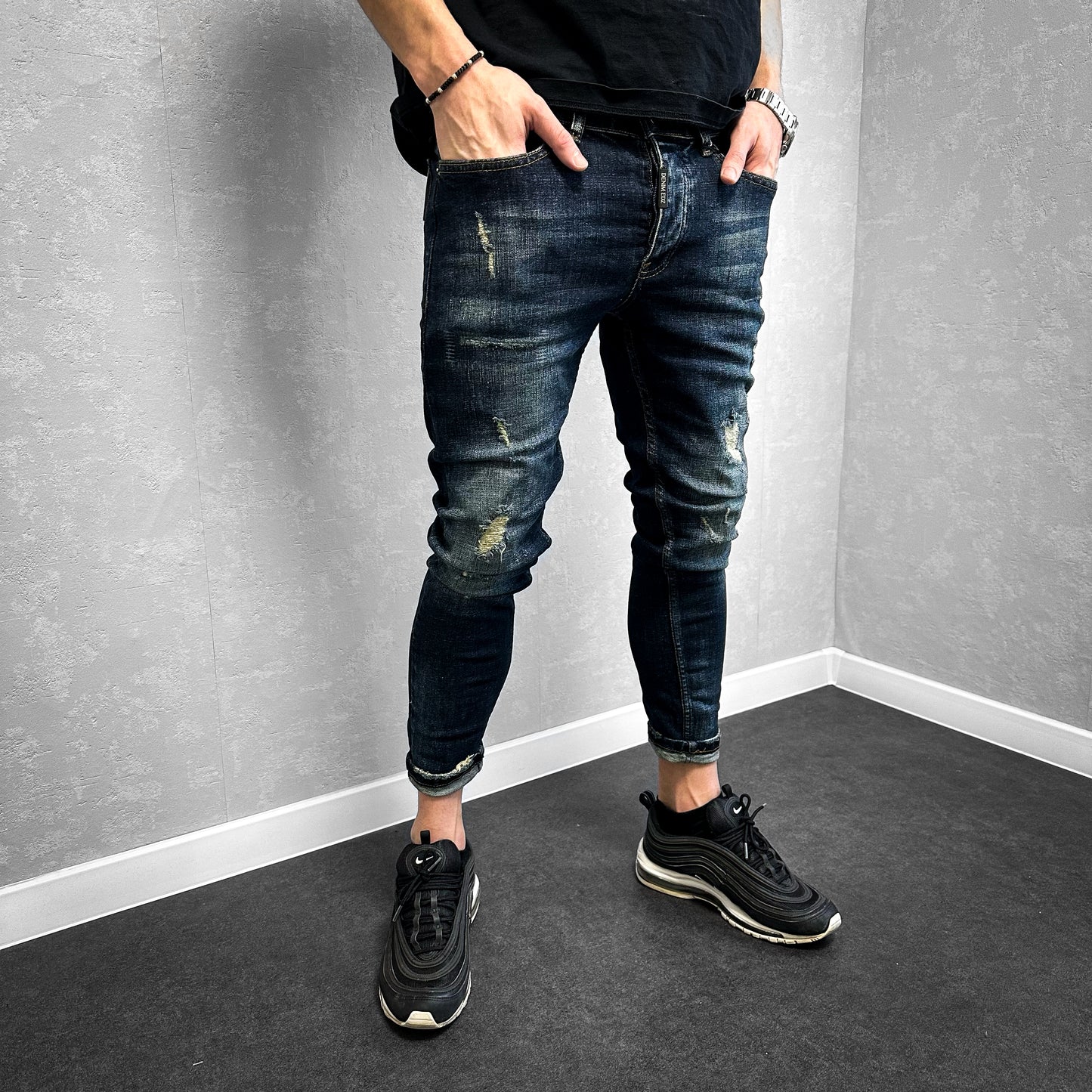 Мъжки Slim fit дънки "Hades"