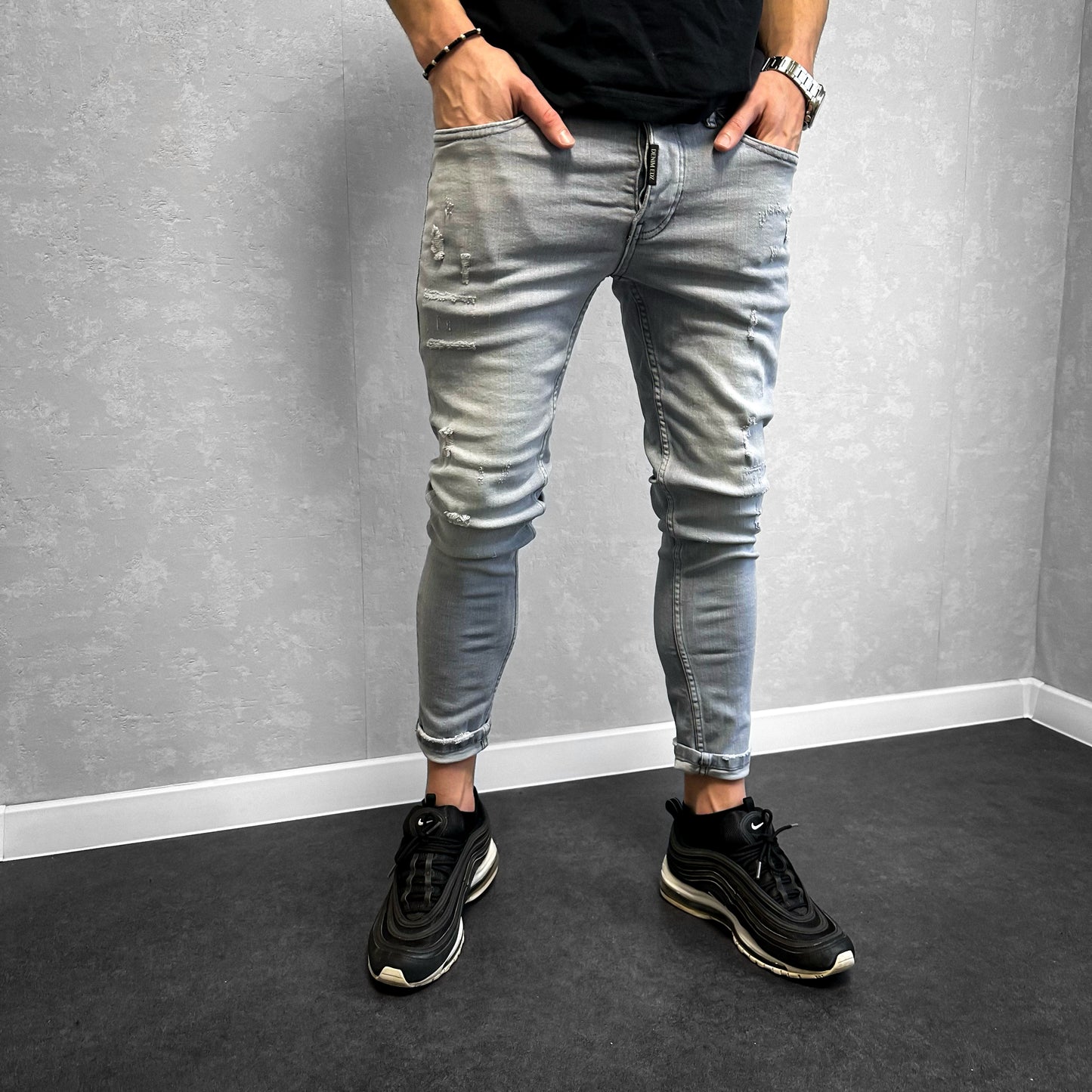 Мъжки Slim fit дънки "Helios"