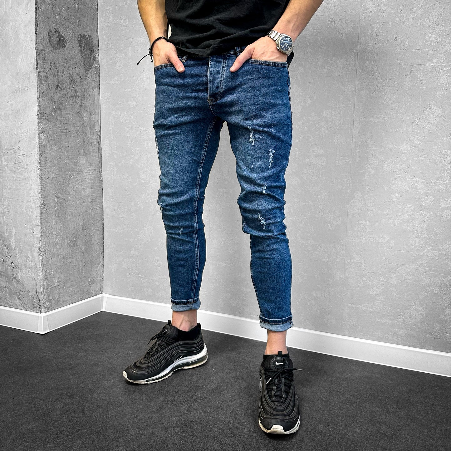 Мъжки Slim fit дънки "Divine"