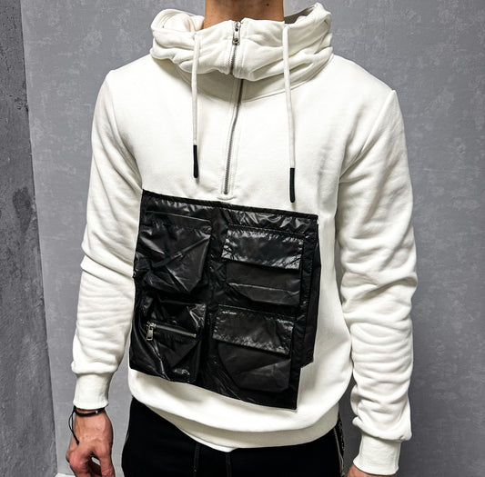 Мъжки суитшърт с джобове "Urban Couture"
