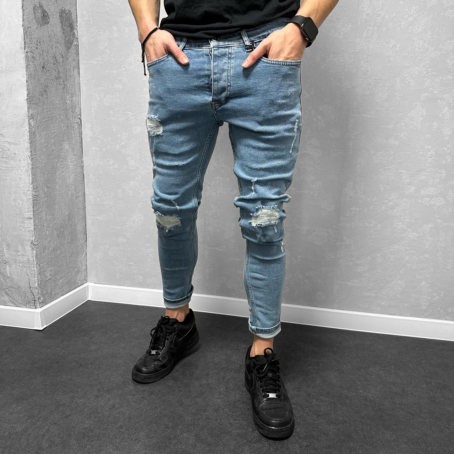 Мъжки Slim fit дънки "Instinct"