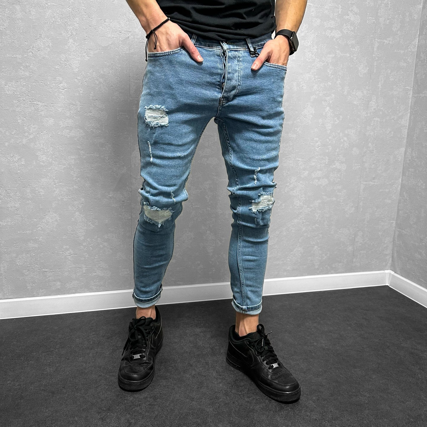 Мъжки Slim fit дънки "Instinct"