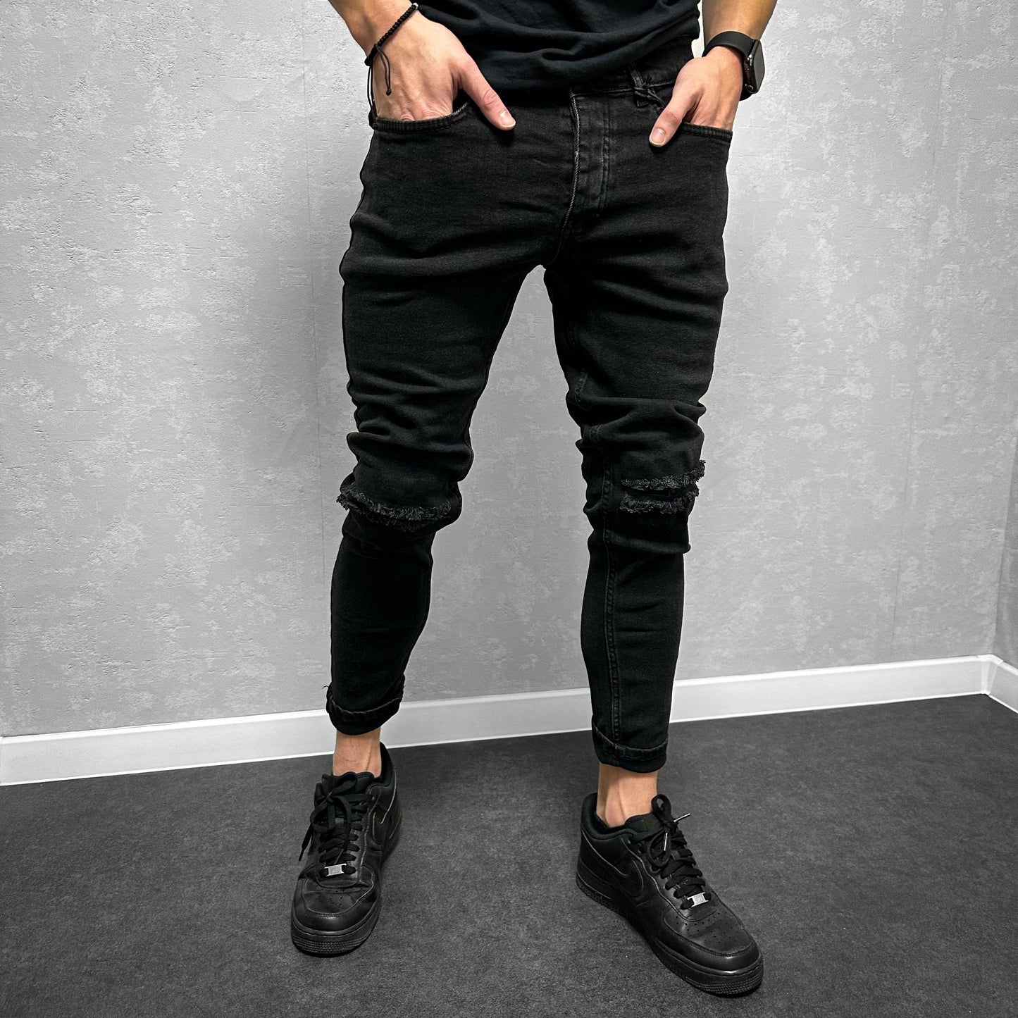 Мъжки Slim Fit дънки "Castello"