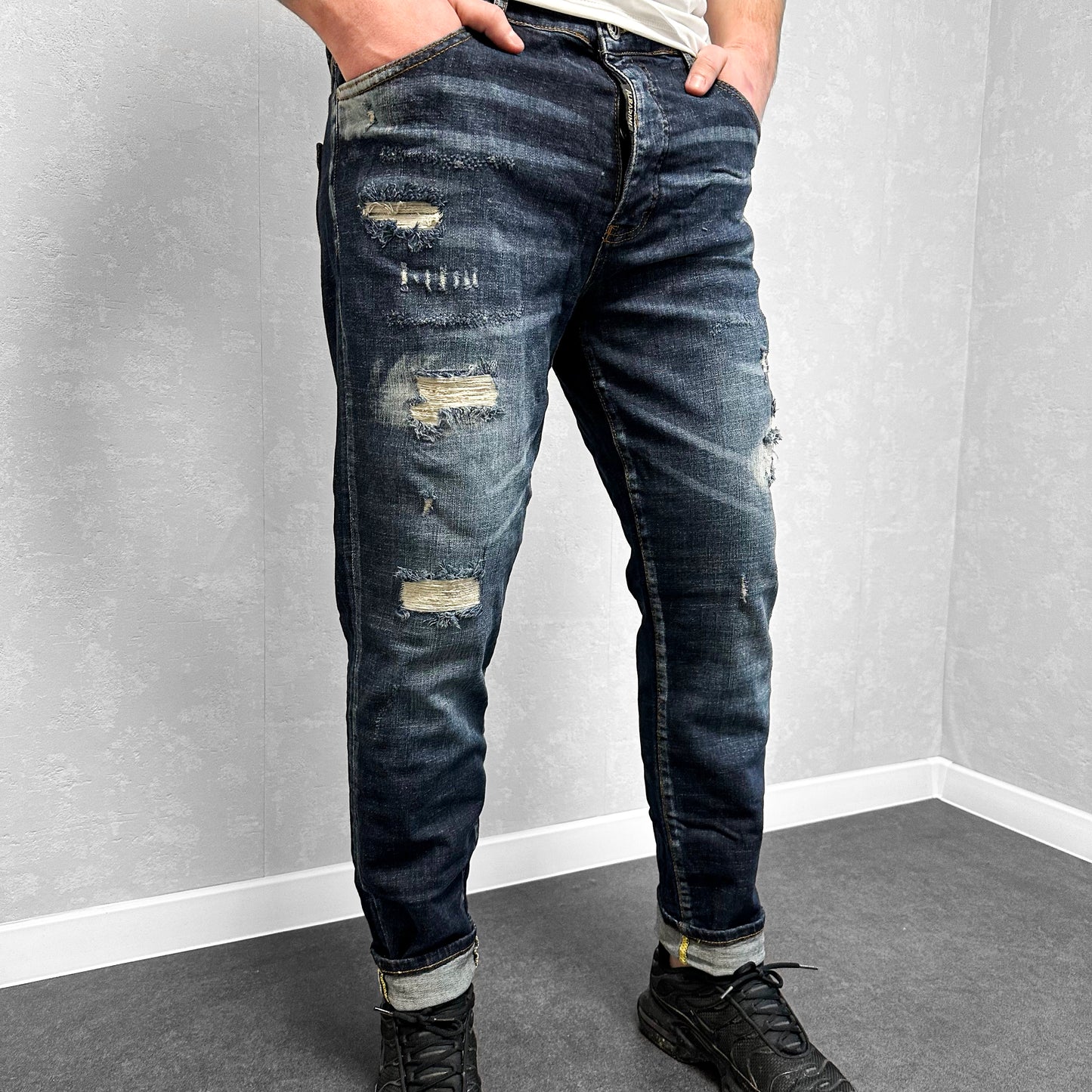 Мъжки накъсани дънки "Nolle"