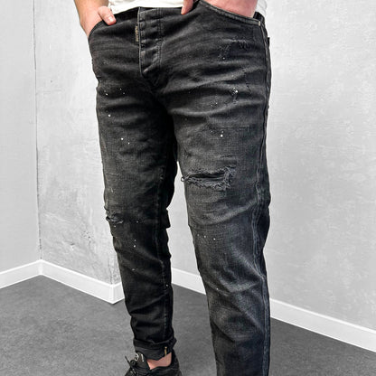 Мъжки напръскани дънки "Malzaro"