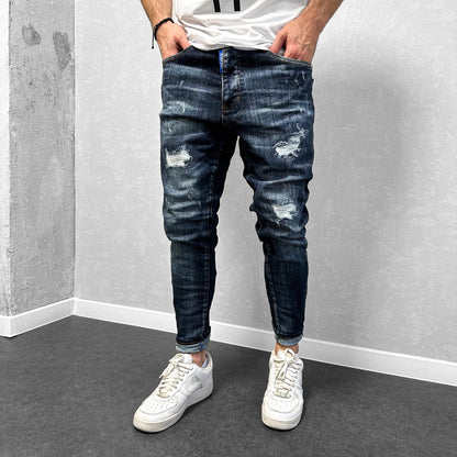 Мъжки леко накъсани дънки "Brenias"