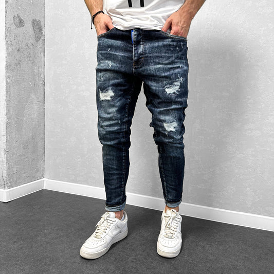 Мъжки леко накъсани дънки "Brenias"