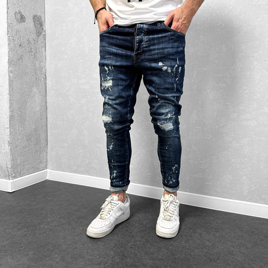 Мъжки накъсани дънки "Josino"