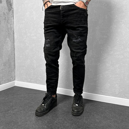 Мъжки накъсани дънки "Kaynn"