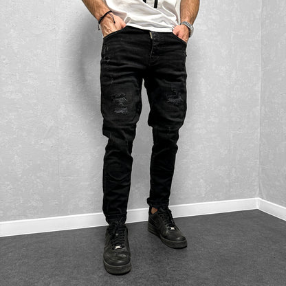 Мъжки накъсани дънки "Kaynn"